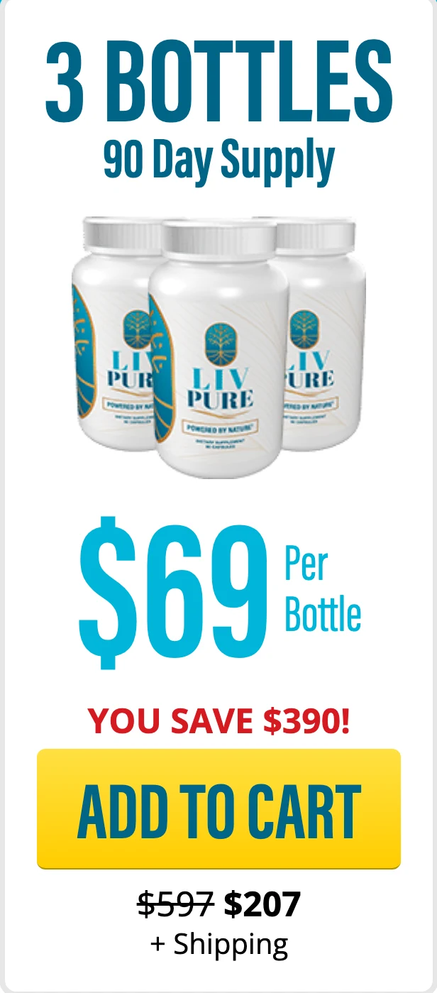 Liv Pure 3 bottles