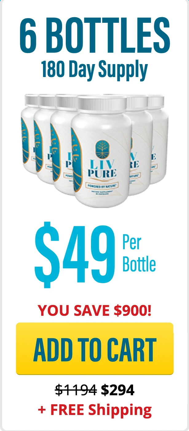 Liv Pure 6 bottles